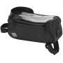 MAGT Bike Tube Bag, Outdoor Universal Bike Mobile Phone Bag with Sun Visor Frame Fingerprint Unlock Bike Front Tube Bag Cycling Accessories