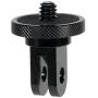Camera Mount Adapter for GoPro Ecosystem - ¼-20 Conversion Adapter for GoPro Mounting System - Full 100% CNC Aluminum Metal - Mount Your Camera to Any GoPro Mount Accessory