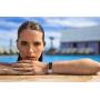 MYKRONOZ ZeFit4 HR Fitness Activity Tracker with Heart Rate Monitoring, Color Touchscreen & Smart Notifications - Powder Pink/Gold