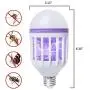 2 Pack Bug Zapper Light Bulbs, 2 in 1 Mosquito Killer Lamp, UV LED Mosquito Fly Killer Bulb for Indoor and Outdoor 2 Pack Bug Zapper Light Bulbs, 2 in 1 Mosquito Killer Lamp, UV LED Mosquito Fly Killer Bulb for Indoor and Outdoor