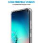 Power Theory Samsung Galaxy S10 Screen Protector Film [2-pack] - [Not Glass] Full Cover, Case Friendly, Flexible Anti-Scratch Film