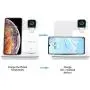 Wireless Charger 3 in 1 Charging Station for Airpods1/2/Pro iWatch 1/2/3/4 Qi Certified 15W Fast Wireless Charging Stand for iPhone X/Xs/Xs Max/8/8 Plus Samsung Galaxy S10 S9 S8 S7 Note9/8 and More