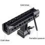 MAGICRIG Quick Release NATO Top Handle with Cold Shoe for DSLR Camera Cage Camcorder Cage Rig