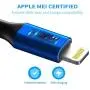 WUYA iPhone Charger MFi Certified 5Pack 3FT/3FT/6FT/6FT/10FT Nylon Woven High Speed Data Sync Lighnting Cable Compatible iPhone 11 Pro Max X XS XR 8 7 6 6S Plus SE 5C and More WUYA iPhone Charger MFi Certified 5Pack 3FT/3FT/6FT/6FT/10FT Nylon Woven High Speed Data Sync Lighnting Cable Compatible iPhone 11 Pro Max X XS XR 8 7 6 6S Plus SE 5C and More