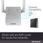 NETGEAR WiFi Range Extender EX3700 - Coverage up to 1000 sq.ft. and 15 devices with AC750 Dual Band Wireless Signal Booster & Repeater (up to 750Mbps speed), and Compact Wall Plug Design