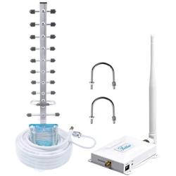 AWS 1700/2100Mhz Band 4 Cell Phone Signal Booster for Home T-Mobile MetroPCS AT&T Signal Booster 3G 4G 1700mhz Band 4 Cell Phone Booster Signal Amplifier Enhances Cell Reception Call/Data FUSTAR