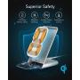 Anker Wireless Charger, PowerWave Stand, Qi-Certified for iPhone 11, 11 Pro, 11 Pro Max, XR, Xs Max, XS, X, 8, 8 Plus, 10W Fast-Charging Galaxy S10 S9 S8, Note 10 Note 9 and More (No AC Adapter)