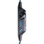 AFUNTA G9000 Stereo Gaming Headset Compatible Mac, PS4, PC, Controller, Laptop, Noise Cancelling Over Ear Headphones with Mic, LED Light, Bass Surround, Soft Memory Earmuffs -Blue