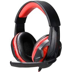 DSstyles Wireless Cell Phone headsets Wired Gaming Headset Deep Bass Game Earphone Computer Headphones with Microphone LED Light for Computer PC