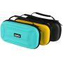 Case for Nintendo Switch Lite, Protective Hard Shell Travel Case with 18 Games, 4 SD Cards and Pouch for Nintendo Switch Joy-con and Other Accessories (Turquoise)