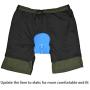 EZRUN Mens 3D Padded Mountain Bike Shorts Lightweight MTB Cycling Shorts