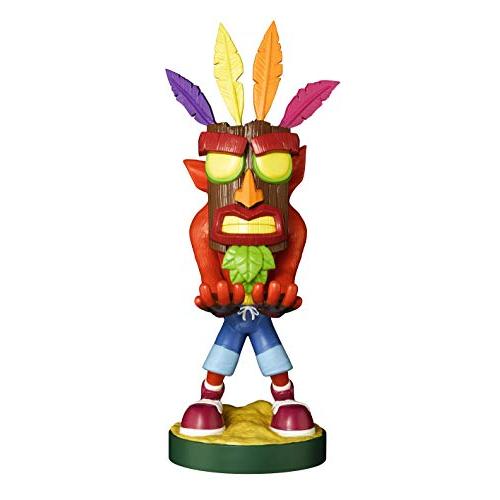 Exquisite Gaming Cable Guys - Aku Crash Bandicoot Charging Phone and Controller Holder - Electronic Games