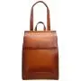 Heshe Womens Leather Backpack Casual Style Flap Backpacks Daypack for Ladies (Sorrel) Heshe Womens Leather Backpack Casual Style Flap Backpacks Daypack for Ladies (Sorrel)