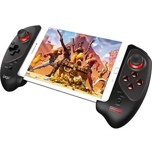 Megadream Mobile Game Controller, Wireless Key Mapping Gamepad Joystick Perfect for PUBG & Call of Duty, Compatible for iPhone iPad Samsung Galaxy Tablet Other Phone, Not Support iOS13.4 Megadream Mobile Game Controller, Wireless Key Mapping Gamepad Joystick Perfect for PUBG & Call of Duty, Compatible for iPhone iPad Samsung Galaxy Tablet Other Phone, Not Support iOS13.4