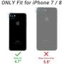 YOUMAKER Case for iPhone 8 & iPhone 7, Full Body Rugged with Built-in Screen Protector Heavy Duty Protection Slim Fit Shockproof Cover for Apple iPhone 8 (2017) 4.7 Inch