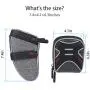 Saddle Bag for Bicycle, TecTri Strap-On Bike Seat Pack Bag Waterproof Zipper Wedge Pack for Cycling with LED Taillight Mesh Pocket Inside Saddle Bag for Bicycle, TecTri Strap-On Bike Seat Pack Bag Waterproof Zipper Wedge Pack for Cycling with LED Taillight Mesh Pocket Inside