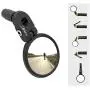 Hafny Bar End Bike Mirror, Stainless Steel Lens, Safe Rearview Mirror