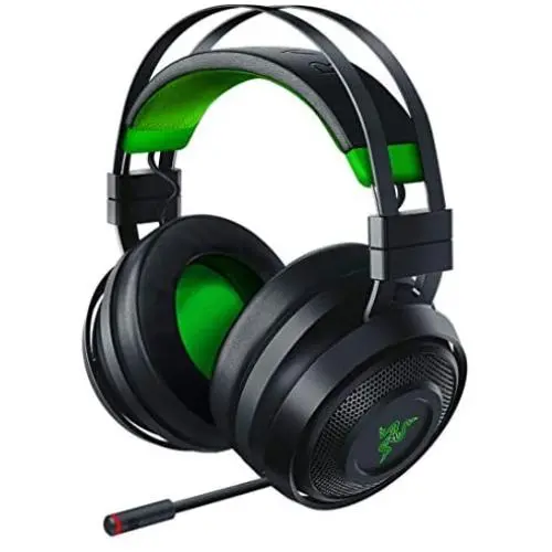 Razer Nari Ultimate for-Xbox One Wireless 7.1 Surround Sound Gaming Headset: Hypersense Haptic Feedback - Auto-Adjust Headband - Green Lighting - Retractable Mic - For-Xbox One - Classic Black/Green Razer Nari Ultimate for-Xbox One Wireless 7.1 Surround Sound Gaming Headset: Hypersense Haptic Feedback - Auto-Adjust Headband - Green Lighting - Retractable Mic - For-Xbox One - Classic Black/Green