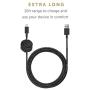 Native Union Night Cable - 10ft Ultra-Strong Reinforced [Apple MFi Certified] Durable Lightning to USB Charging Cable with Weighted Knot for iPhone/iPad (Cosmos)