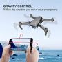NEHEME NH525 Foldable Drones with 720P HD Camera for Adults, RC Quadcopter WiFi FPV Live Video, Altitude Hold, Headless Mode, One Key Take Off for Kids or Beginners with 2 Batteries 22mins