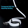 Majuzo Charger - Automatic Magnetic Retractable Self Winding USB-C Mobile Phone Charging Cable; Compatible with Computer, Android and iOS; Power Output is 5V at 2.1A