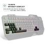 Havit Keyboard Rainbow Backlit Wired Gaming Keyboard Mouse Combo, LED 104 Keys USB Ergonomic Wrist Rest Keyboard, 4800 Dots Per Inch 6 Button RGB Mouse for Windows Gamer Desktop, Computer (Black)
