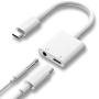 USB C to 3.5mm Headphone Audio Adapter Type c Charger Dongle Converter USBC Earphone Adaptor for Google Pixel 4 4XL 3 3XL 2 2XL, iPad Pro 2020 2019 2018, Samsung Note 10/S20 and More, White