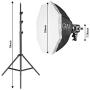 GVM 80W Video Lighting Kit, Continuous Output Lighting Kit, Professional Studio Photography Softbox Lighting Kit, 5600K Day Light LED Video Light Bowens Mount for Portrait Product Fashion Photography