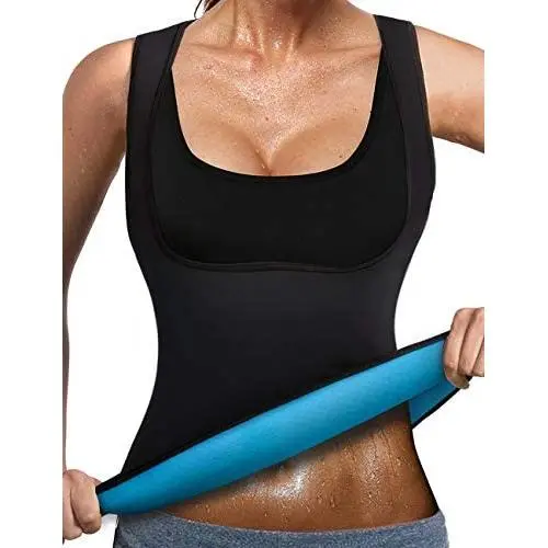 NonEcho Women Neoprene Sauna Suit Hot Sweat Vest Weight Loss Waist Trainer Vest Slimming Body Shaper NonEcho Women Neoprene Sauna Suit Hot Sweat Vest Weight Loss Waist Trainer Vest Slimming Body Shaper