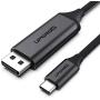 UPGROW USB C to DisplayPort Cable 4K@60Hz 4FT for Home Office USB C to DP Cable Compatible with MacBook Pro/Air, iPad Pro with USB-C Port laptops/Phones, Model Number: UPGROWCMDPM4