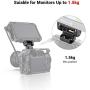 SMALLRIG Monitor Holder Mount for Camera Field Monitors, Friction Up to 180° - 1842