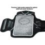 TRIBE Premium Running Armband & Phone Holder for iPhone X, Xs, Xs Max, Xr, 8, 7, 6, Plus Sizes, Galaxy S9, S8, S7, S9/S8 Plus, Note with Adjustable Elastic Band & Key/Card Slot - 100% Lycra