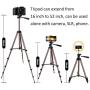 Emart 10-inch 10 Colors & 10 Brightness Levels RGB Selfie Ring Light with Adjustable Tripod Stand & Cell Phone Holder, Dimmable LED O Ring Light for Live Stream, YouTube Video, Makeup