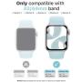 Sport Band Compatible for Apple Watch Band 38mm 40mm 42mm 44mm, EXCHAR Soft Silicone Band Replacement Wrist Strap for iWatch Series 5/4/3/2/1, Nike+, Sport, Edition