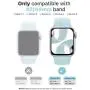 Sport Band Compatible for Apple Watch Band 38mm 40mm 42mm 44mm, EXCHAR Soft Silicone Band Replacement Wrist Strap for iWatch Series 5/4/3/2/1, Nike+, Sport, Edition