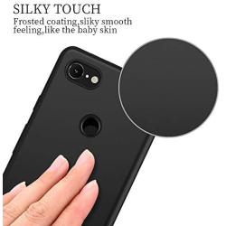 X-level Google Pixel 3 Case, Mobile Phone Case [Guardian Series] Soft TPU Matte Finish Slim Fit Ultra Thin Light Protective Cell Phone Back Cover for Google Pixel 3-Black