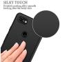 X-level Google Pixel 3 Case, Mobile Phone Case [Guardian Series] Soft TPU Matte Finish Slim Fit Ultra Thin Light Protective Cell Phone Back Cover for Google Pixel 3-Black