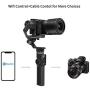 FeiyuTech G6 Max 3-Axis Handheld Gimbal Stabilizer (G6 Plus Upgrade Ver) for Mirrorless Camera Like Sony a7 w/Short Lens,Action Camera Gopro,Smart Phone iPhone 11 Pro Max 8,1.2Kg Payload,Splash Proof