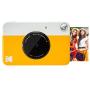 Zink KODAK Printomatic Digital Instant Print Camera (Yellow), Full Color Prints On ZINK 2x3" Sticky-Backed Photo Paper - Print Memories Instantly