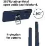 Phone Case for Samsung Galaxy A21 with Tempered Glass Screen Protector Cover and Magnetic Stand Ring Holder Slim Hybrid Hard Cell Accessories Glaxay A 21 21A A21Case GalaxyA21 A215 2020 Cases Blue Phone Case for Samsung Galaxy A21 with Tempered Glass Screen Protector Cover and Magnetic Stand Ring Holder Slim Hybrid Hard Cell Accessories Glaxay A 21 21A A21Case GalaxyA21 A215 2020 Cases Blue