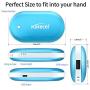KARECEL Rechargeable Hand Warmers, Electric Hand Warmer 5200mAh Powerbank Reusable Handwarmers, Portable USB Hand Warmer Heater Battery Pocket Warmer, Best Gifts for Men and Women in Cold Winter
