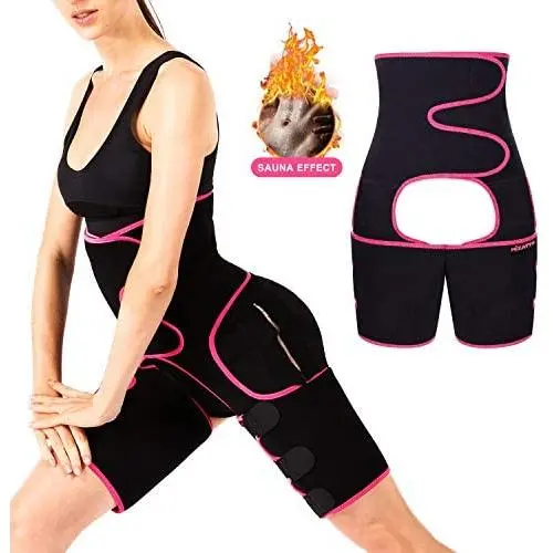MIZATTO Womens Waist Trainer Thigh Trimmer, 3 in 1 Neoprene Butt Lifter Shapewear Belt MIZATTO Womens Waist Trainer Thigh Trimmer, 3 in 1 Neoprene Butt Lifter Shapewear Belt