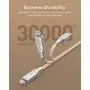 iPhone Charger Xcentz 3ft 2 Pack, Apple MFi Certified Lightning Cable, High-Speed iPhone Charger Cable Durable Braided Charging Cord for iPhone 11/X/XS/XR/XS Max/8/7/7 Plus/6/5s, iPad Mini/Air, Gold iPhone Charger Xcentz 3ft 2 Pack, Apple MFi Certified Lightning Cable, High-Speed iPhone Charger Cable Durable Braided Charging Cord for iPhone 11/X/XS/XR/XS Max/8/7/7 Plus/6/5s, iPad Mini/Air, Gold