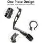 Inverted Handle Sling Video Grip Neck Ring Mounting Extension Arm Holder Handgrip with Microphone Cold Shoe Mount 1/4-20 Locating Holes for Zhiyun Crane 2 Crane Plus FEIYU AK 2000 Inverted Handle Sling Video Grip Neck Ring Mounting Extension Arm Holder Handgrip with Microphone Cold Shoe Mount 1/4-20 Locating Holes for Zhiyun Crane 2 Crane Plus FEIYU AK 2000
