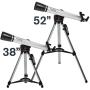 Celestron - 80LCM Computerized Refractor Telescope - Telescopes for Beginners - 2 Eyepieces - Full-Height Tripod - Motorized Altazimuth Mount - Large 80mm Refractor Reflector