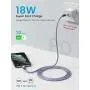 USB C to Lightning Cable 6FT, [Never Rupture][ Apple MFi-Certified] LISEN iPhone 11 Charger Cable 18W PD Fast Charging Nylon Braided Compatible with iPhone 11/11 Pro/11 Pro Max/X/XS/XR/XS Max/8/8 Plus