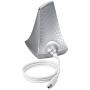 SureCall Flare Cell Phone Signal Booster Kit for Working from Home | Integrated indoor antenna for easier install | Covers up to 2,500 sq ft | Boosts 4G LTE for all Carriers