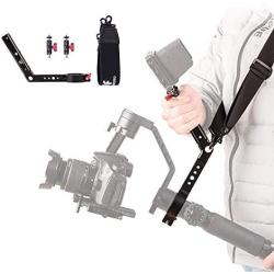 Terminator Hang Strap Mounting Clamp Accessories Reduce Arm Stress Compatible with ZHIYUN Crane 2 Gimbal Making It Like ZHIYUN WEEBILL LAB Crane 3 Setup Desgin