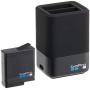 GoPro Dual Battery Charger + Battery for HERO7/HERO6 Black/HERO5 Black (GoPro Official Accessory)