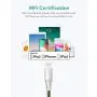 iPhone Charger Xcentz 3ft 2 Pack, Apple MFi Certified Lightning Cable, High-Speed iPhone Charger Cable Durable Braided Charging Cord for iPhone X/XS/XR/XS Max/8/7/7 Plus/6/5s, iPad Mini/Air, Green iPhone Charger Xcentz 3ft 2 Pack, Apple MFi Certified Lightning Cable, High-Speed iPhone Charger Cable Durable Braided Charging Cord for iPhone X/XS/XR/XS Max/8/7/7 Plus/6/5s, iPad Mini/Air, Green
